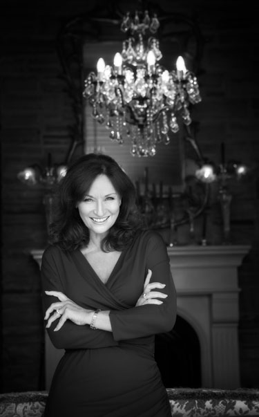 Celia Holman Leee at home in Co. Limerick photographed by Cormac Byrne of the Faces of Limerick portrait collection.  