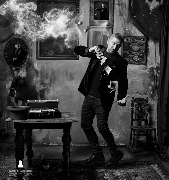 
An award-winning magician, escapologist, mentalist, and hypnotist &mdash; and the 2023 winner of the prestigious Merlin Award in Las Vegas, Steve has performed internationally and works as a TV and film consultant and SFX advisor for Netflix, Universal Pictures, and more. Offstage, his greatest joy is being dad to his son Michael &mdash; named after his late father &mdash; and he's recently-
engaged to his fianc&eacute;e Elaine, after proposing at the Bellagio in Las Vegas. His best illusion yet.


