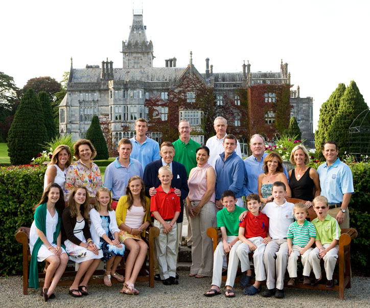 An on location portrait at Adare Manor by Cormac Byrne Photography  
